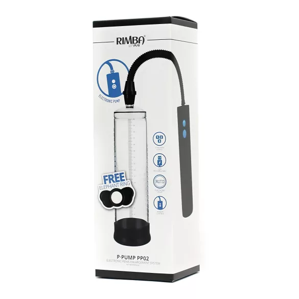 Rimba - automatische penispomp - transparant
