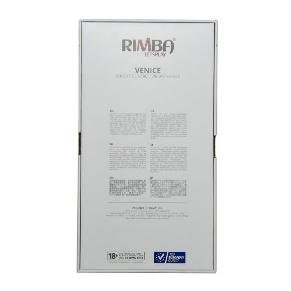 Rimba Venice - draadloos vibratie-ei - oplaadbaar - paars