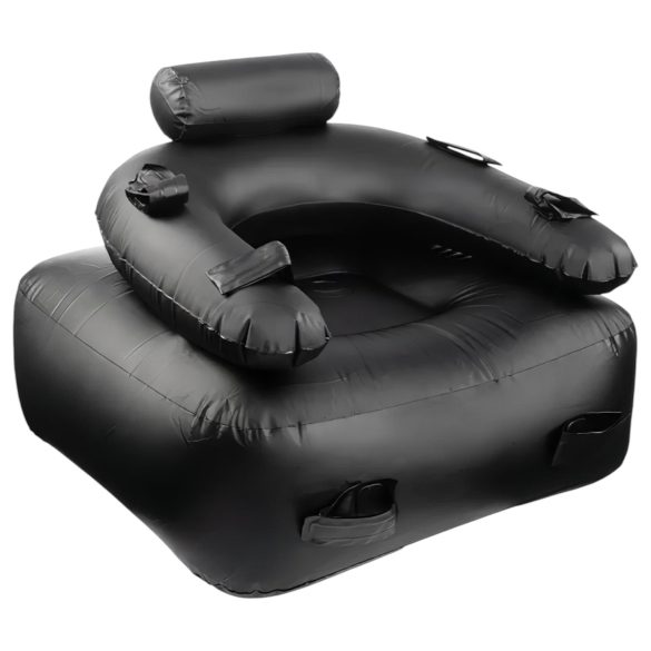 Inflatable Fun - bdsm bank - opblaasbaar - zwart