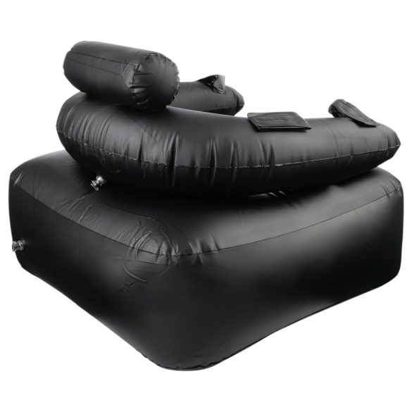 Inflatable Fun - bdsm bank - opblaasbaar - zwart