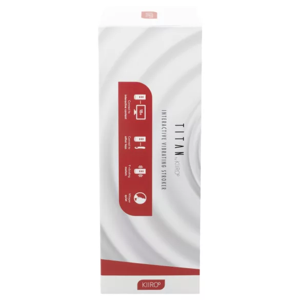 Kiiroo Titan - interactieve masturbator - zwart