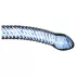 Gildo Glass No. 5 - glazen dildo met spiraal - transparant blauw