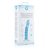 Gildo Glass No. 5 - Spiralvormig glas dildo (transparant-blauw)