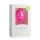 Easytoys Diamond - anale plug met witte steen (medium) - roze