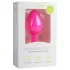 Easytoys Diamond - anaalplug met witte steen - medium - roze