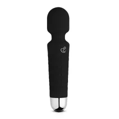 EasyToys - mini wand vibrator - oplaadbaar - zwart