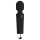 EasyToys - mini wand vibrator - oplaadbaar - zwart