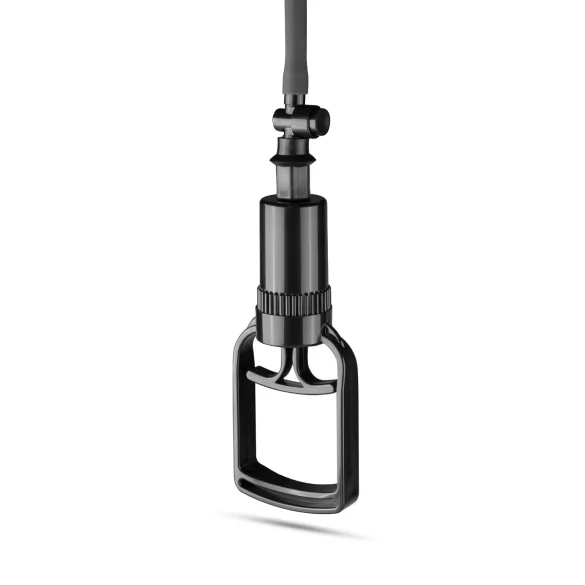 Easytoys - penispomp met vingergrip - zwart