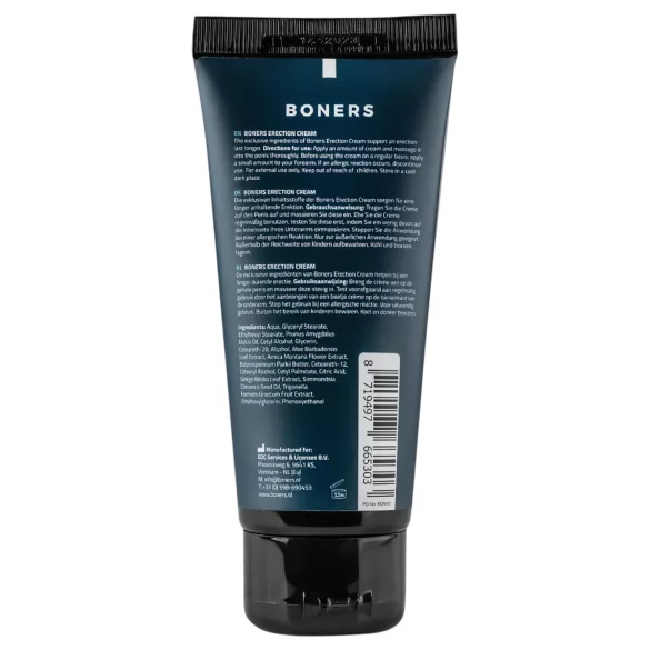 Boners - erectiecrème voor mannen - stimulerend - 100ml