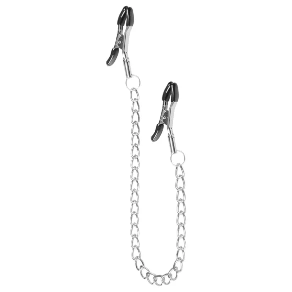 EasyToys - tepelklemmen met ketting - 2 stuks