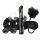 LoveBoxxx I Love Black - vibrerend bondageset (6-delig)