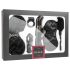 LoveBoxxx I Love Black - vibrerend bondageset (6-delig)