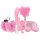 LoveBoxxx I Love Pink - Vibratiespeeltjes Set (6-delig) - Roze