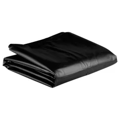 Easytoys - lakens voor bed - 180x230cm - zwart