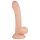 Real Fantasy Vince - dildo met ballen en voorhuid - 19,5cm - huidskleur