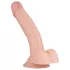 Real Fantasy Derek - dildo met ballen - realistisch - 22cm - huidskleur