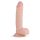 Real Fantasy Glynn - levensecht dildo met ballen - 25 cm (natuur)