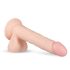 Real Fantasy Lewis - oplaadbare levensechte vibrator - 22 cm (natuurlijk)