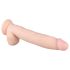 Real Fantasy Dwane - oplaadbare, levensechte vibrator - 31 cm (natuurlijk)