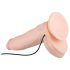 Real Fantasy Dwane - oplaadbare, levensechte vibrator - 31 cm (natuurlijk)
