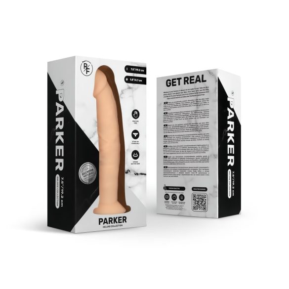Real Fantasy Parker - realistische dildo - 19cm - huidkleur