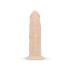 Real Fantasy Winston - zuignap vibrator - 19 cm (natuurlijk)