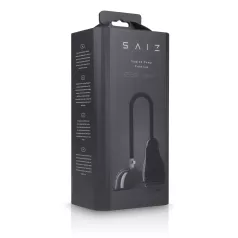 Saiz Premium - automatische vaginapomp - transparant zwart