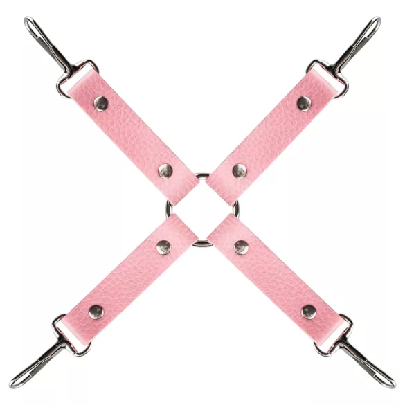 Secret Pleasure Chest - gevorderde BDSM-set - 14-delig (roze)