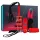 Secret Pleasure Chest - gevorderde BDSM-set - 10-delig (rood)