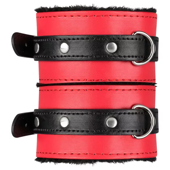 Secret Pleasure Chest - gevorderde BDSM-set - 10-delig (rood)