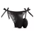 Sway No.3 - vibrerende slip met afstandsbediening - oplaadbaar - zwart (S-L)