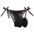 Sway No.3 - oplaadbaar, draadloos, vibrerend, zwart slipje (S-L)