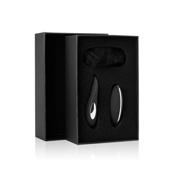 Sway No.3 - vibrerende slip met afstandsbediening - oplaadbaar - zwart (S-L)