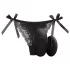 Sway No.3 - oplaadbaar, draadloos, vibrerend, zwart slipje (S-L)