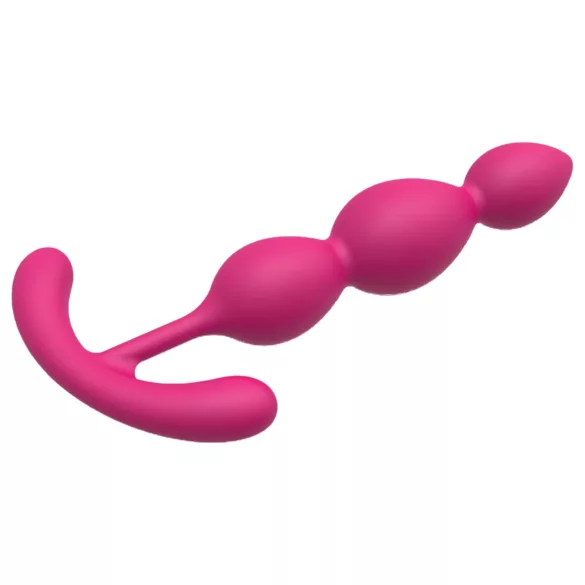 Cheeky Love - anaalplug met kralen (roze)