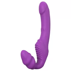 Dreamtoys Essentials - strapless strap-on vibrator (paars)