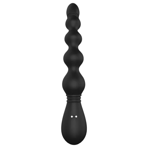 Cheeky Love - oplaadbare anale vibrator met kralen - zwart