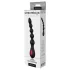 Cheeky Love - oplaadbare anale vibrator met kralen - zwart