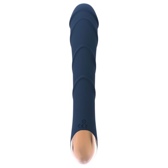 Goddess Atlas - G-spot vibrator - oplaadbaar, waterdicht, verwarmd - blauw