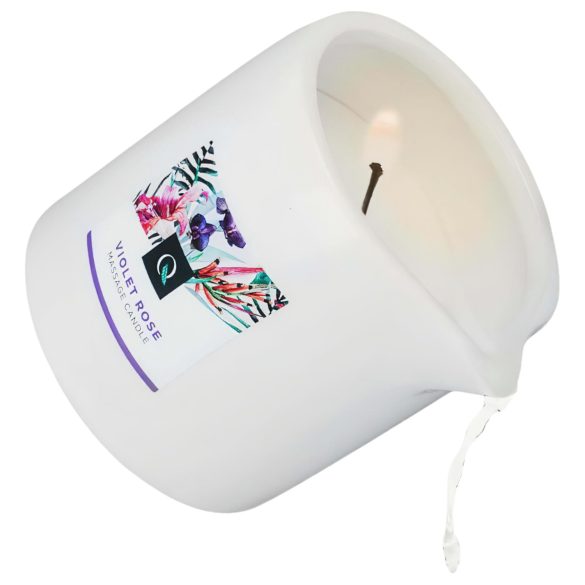 Exotiq - geurkaars massage - rozengeur - 200g