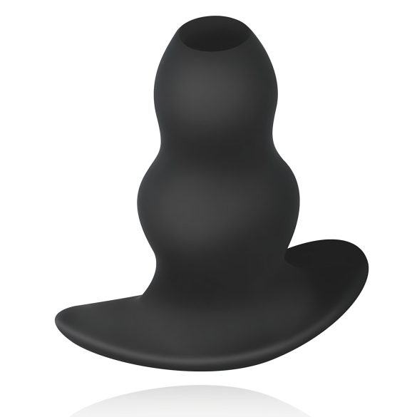 BUTTR - anaal plug dildo hol ontwerp - siliconen zwart