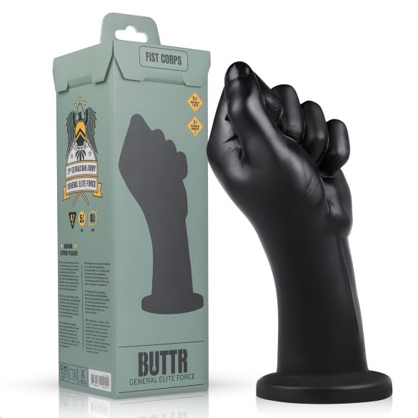 BUTTR Vuist Corps - fisting dildo (zwart)