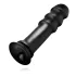 BUTTR Madbull Muzzl - dildo met zuignap - zwart