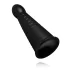 BUTTR Devil Dog - dildo met zuignap - zwart