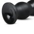BUTTR Tactical III - stevige zuignap dildo (zwart)