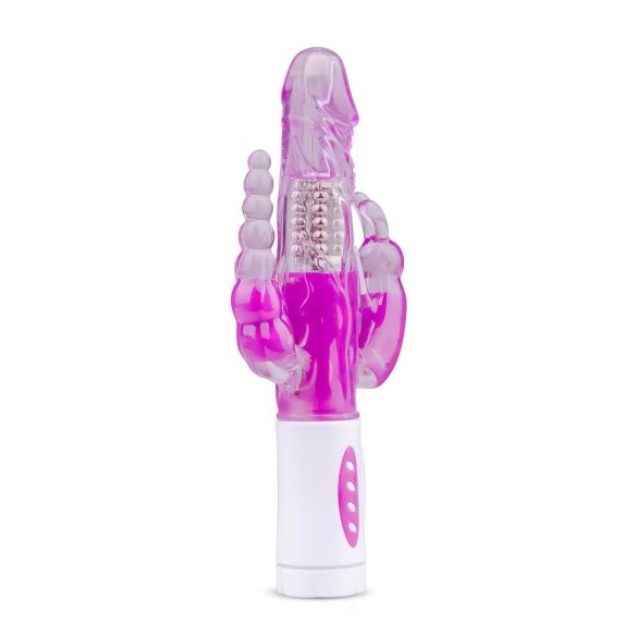 Easytoys Raving Rabbit - 3-weg vibrator (roze)