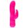 Easytoys Mad Rabbit - konijnenoren vibrator met clitorisstimulator (roze)