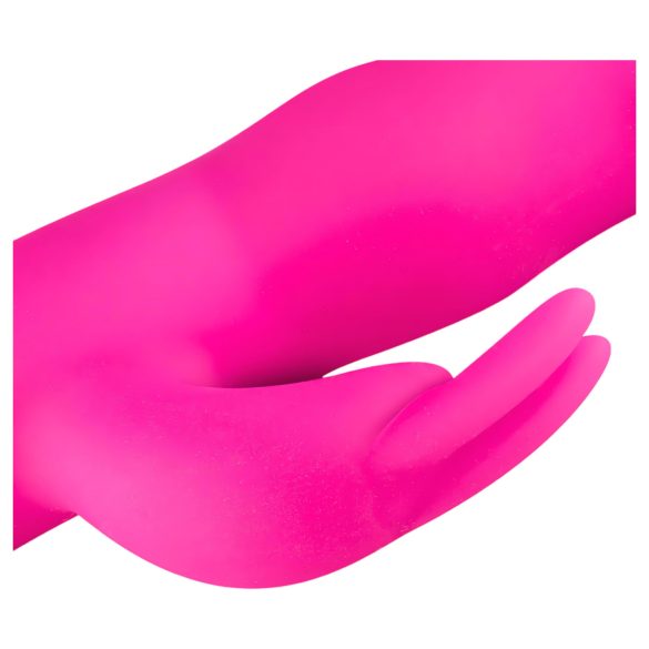 Easytoys Mad Rabbit - konijnenvibrator met clitorisstimulatie (roze)