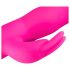 Easytoys Mad Rabbit - konijnenoren vibrator met clitorisstimulator (roze)