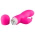 Easytoys Mad Rabbit - konijnenoren vibrator met clitorisstimulator (roze)